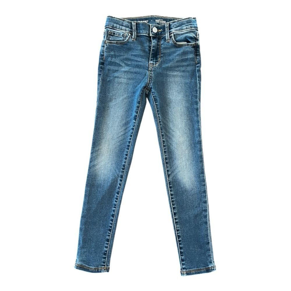 Old Navy Rockstar Super Skinny Jeans | Girls Size 7 | Medium Wash